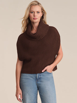 Cate Sleeveless Turtleneck Sweater