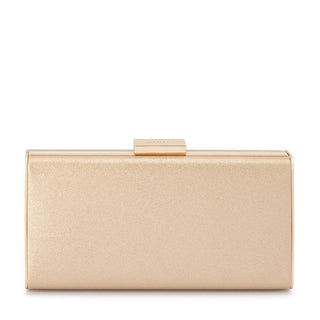 Precious Metallic Slimline Clutch Champagne